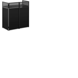 DJ Combi Booth System with Carry Bag and Black and White Lycra Panels