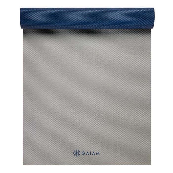 Gaiam Icy Frost Double-sided Yoga Mat 4 mm - Gray