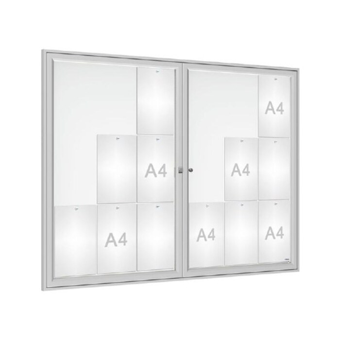 Tradition Double Door Outdoor Noticeboard