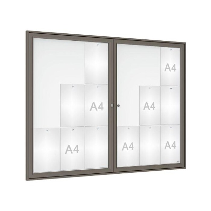 Tradition Double Door Outdoor Noticeboard
