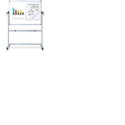 Economy Mobile Revolving Whiteboard