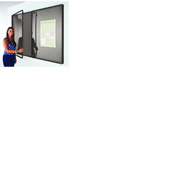 Coloured Frame Tamperproof Noticeboard