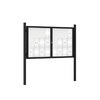 Premium Post Mounted Outdoor Noticeboard