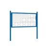 Premium Post Mounted Outdoor Noticeboard
