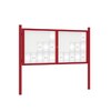 Premium Post Mounted Outdoor Noticeboard
