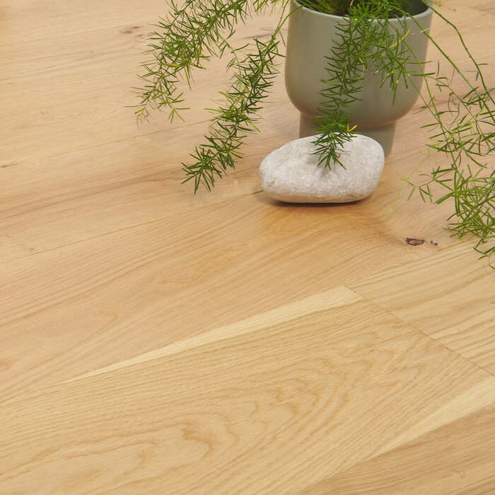 Lusso Venice Luxe Natural Oak Brushed & Lacquered 20/6 mm Engineered Wood Flooring