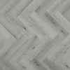 Icona Herringbone 6. 5mm Boston Grey Luxury Vinyl Click Flooring