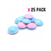 Bubblegum Flying Saucers - 25 Pack