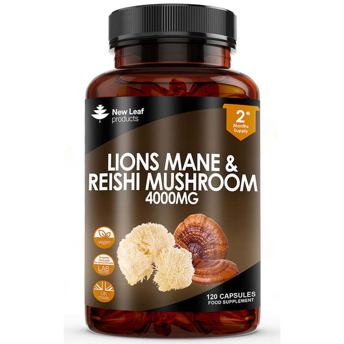 Lions Mane & Reishi Mushroom Capsules