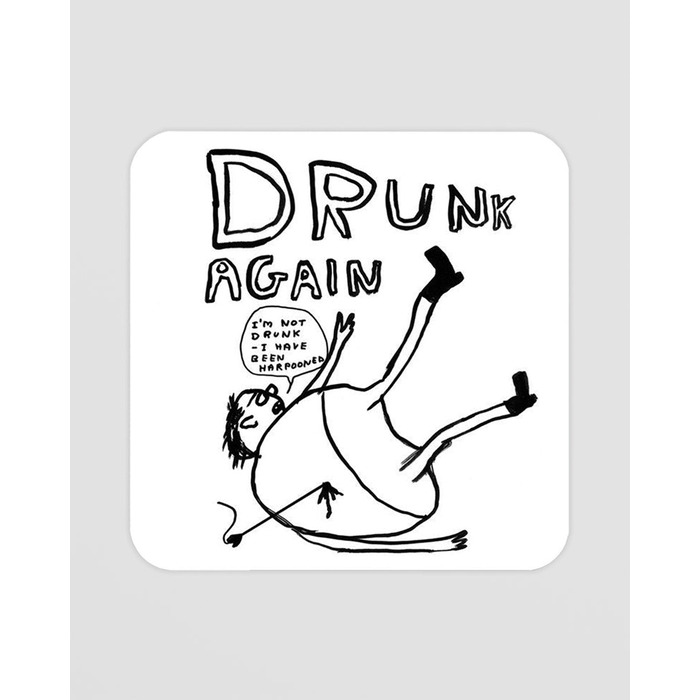 Drunk Again Coaster