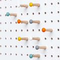 Block PegBoard Accessories - Coloured Pegs [D]