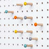 Block PegBoard Accessories - Coloured Pegs [D]