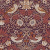 William Morris At Home Strawberry Thief Wallpaper Plum 124229