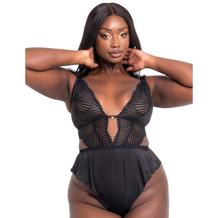Scantilly by Curvy Kate After Hours Stretch Lace Teddy