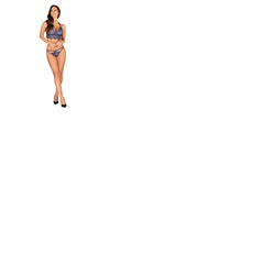 Obsessive Flowlace Bra and Thong Set