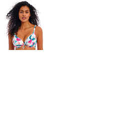 Freya Palm Paradise Plunge Bikini Top