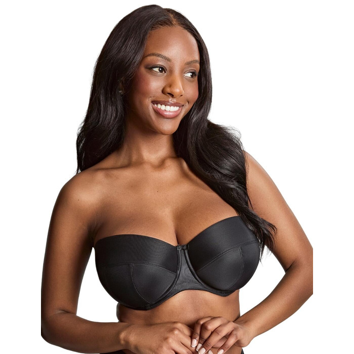 Panache Alice Strapless Bra - Black - 40GG