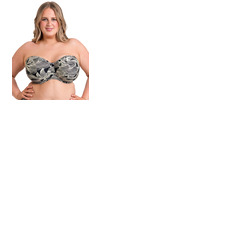 Curvy Kate Ripple Reef Bandeau Bikini Top