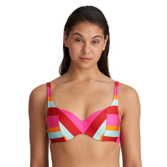 Marie Jo Tenedos Padded Balcony Bikini Top - Jazzy - 32B