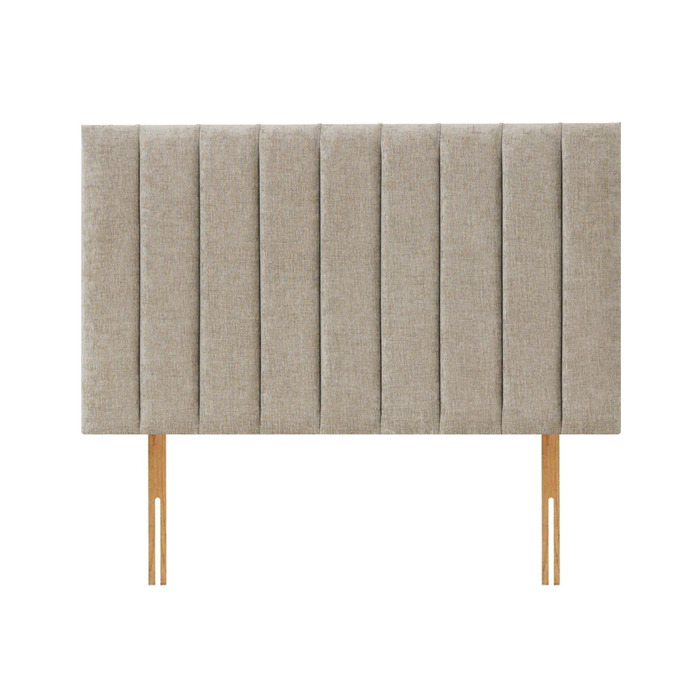 Standard Divan Base with Storage and Headboard Options - 3FT Single 90cm x 190cm / 2 Drawers / Vertical Lines