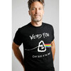 Weird Fish Carp Side Organic Cotton Artist T-shirt Black 2XL