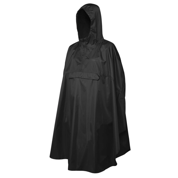 Trekmates Rove Waterproof Poncho Black