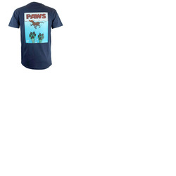 It's a Dog's Life Paws T-Shirt Navy M
