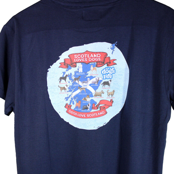 Scotland Loves Dogs Tee 2XL