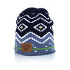 It's a Dog's Life Canmore Beanie Fairisle Canmore Navy/ Denim