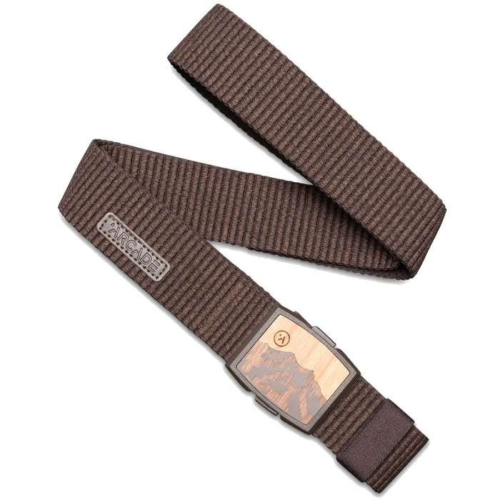 Arcade Belt Woody Heather Walnut