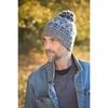Pachamama Westport Bobble Beanie Blue