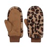 Barts Fur Mitts Brown