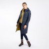 Weird Fish Women's Ravinia Lightweight Padded Mid-Line Jacket Navy Blue 10