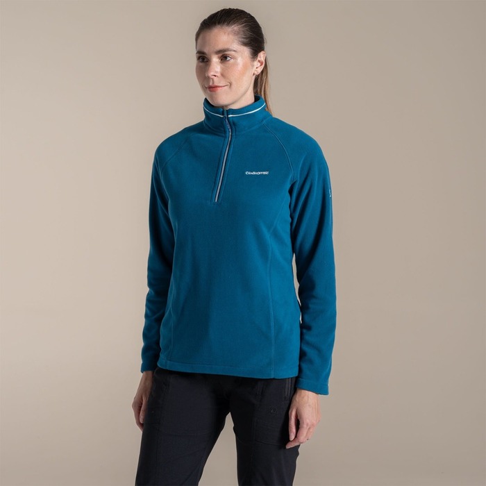 Craghoppers Women's Miska VI Half Zip Fleece Porcelain Blue 10