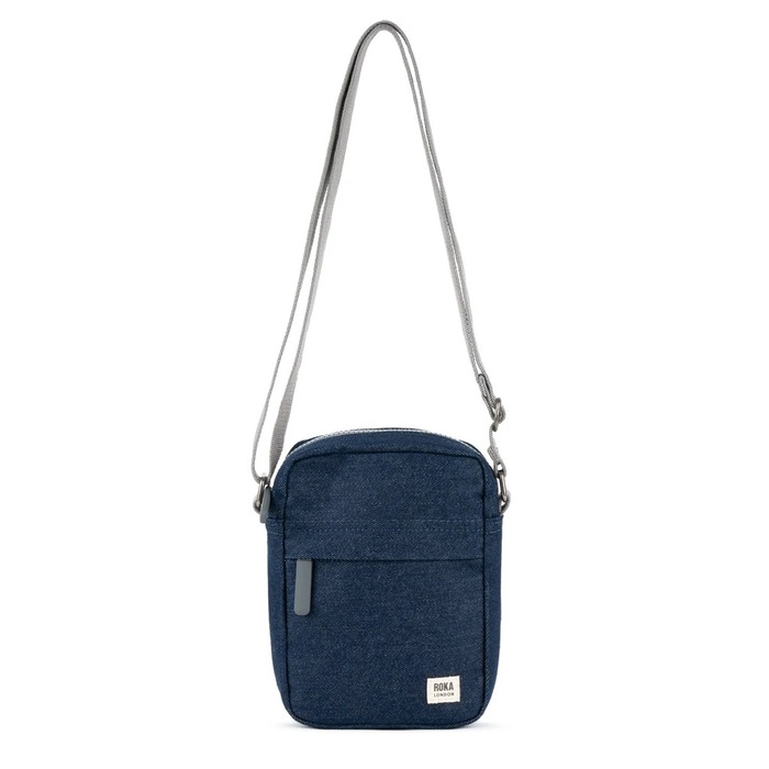 Roka London Bond Crossbody Bag Dark Denim