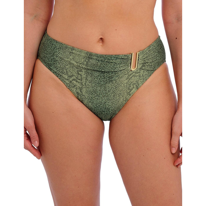 Fantasie Maya Bay Mid Rise Bikini Brief - Peridot - XS - 8