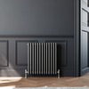 ELEGANT Traditional Anthracite 3 Column 600x605mm Horizontal Radiator