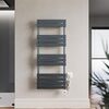 ELEGANT Anthracite Electric Towel Radiator with Wi-Fi Thermostat 1200 x 500mm