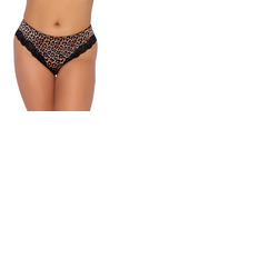 House Of Desire Devon Micro & Lace Strappy Back Hipster