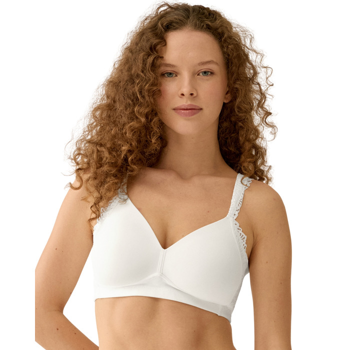 Naturana The Friday Padded Non Wired Bra - Ecru - 34D