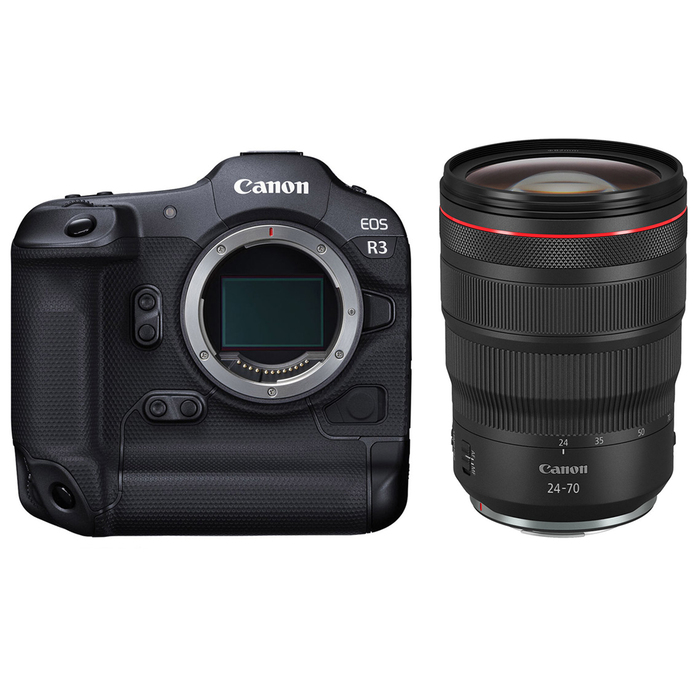 Canon EOS R3 Mirrorless Camera with RF 24-70mm f/2. 8L IS USM Lens