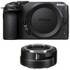 Nikon Z30 Mirrorless Camera Body with FTZ II mount adapter