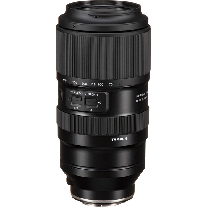 Tamron 50-400mm f/4. 5-6. 3 Di III VC VXD Lens compatible with Sony E (A067S)