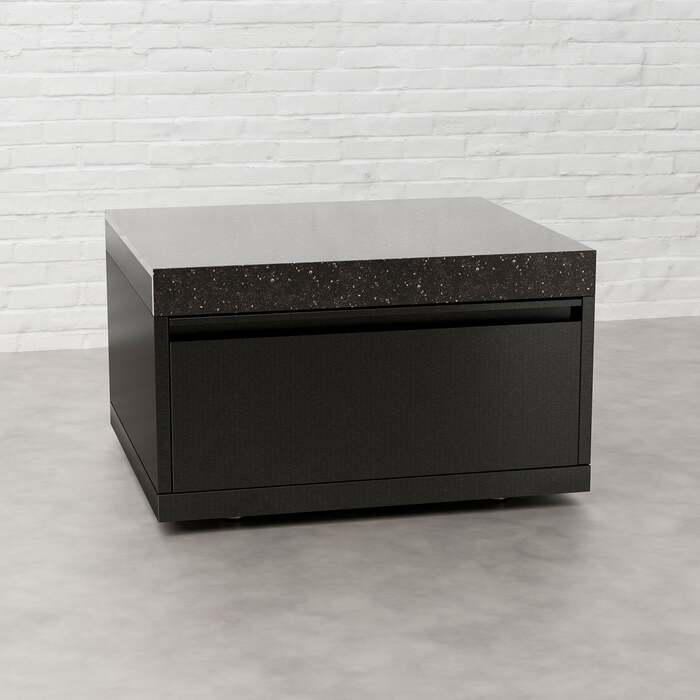 Draco Grills Black Stainless Steel Kamado Low Cabinet with Drawer 70cm Deep, Early April 2026