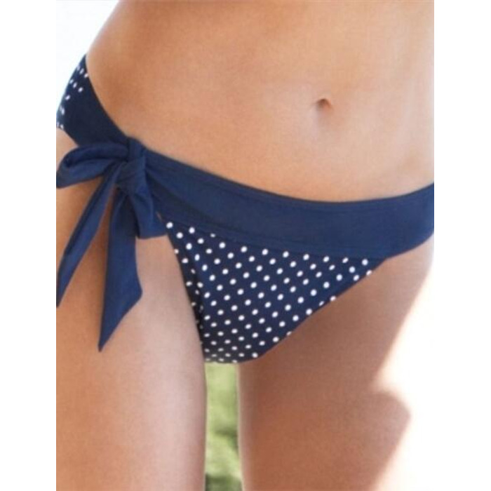 Lepel Vintage Pearl Bikini Brief - Blue/White Spot - XL - 16