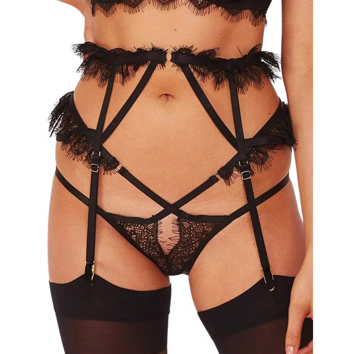 Wolf & Whistle Chantal Lace Cage Suspender