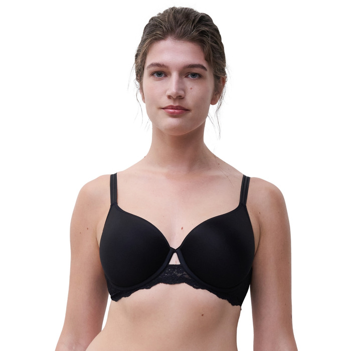 Chantelle Crush Covering Memory Bra - Black - 32DD