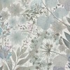 Secret Grove Vinyl Wallpaper Soft Blue / Grey Erismann 10506-24
