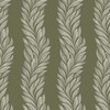 Laura Ashley Coulderton Leaves Wallpaper Olive Green 140321