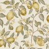 Amalfi Lemon Wallpaper Cream / Yellow Grandeco A82701